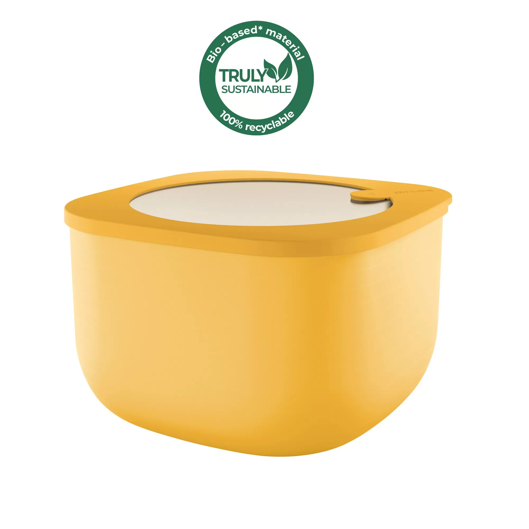 L STORE&MORE - Deep airtight fridge/freezer/microwave containers Mango yellow 2800cc - Inhomebuy