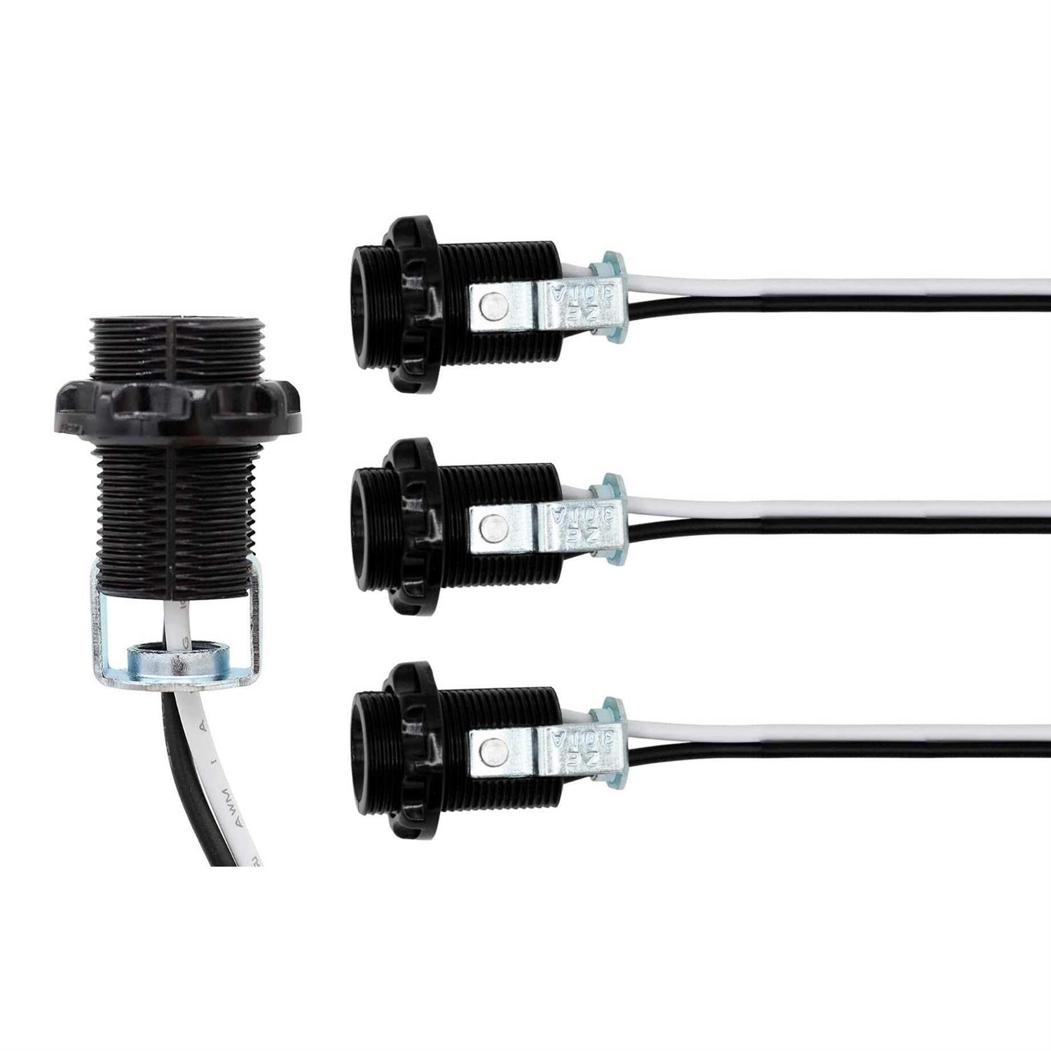 Creative Hobbies Clear Silver Lamp Cord 8 Foot Long Replacement Lamp Cord Lamp Repair Part - Inhomebuy