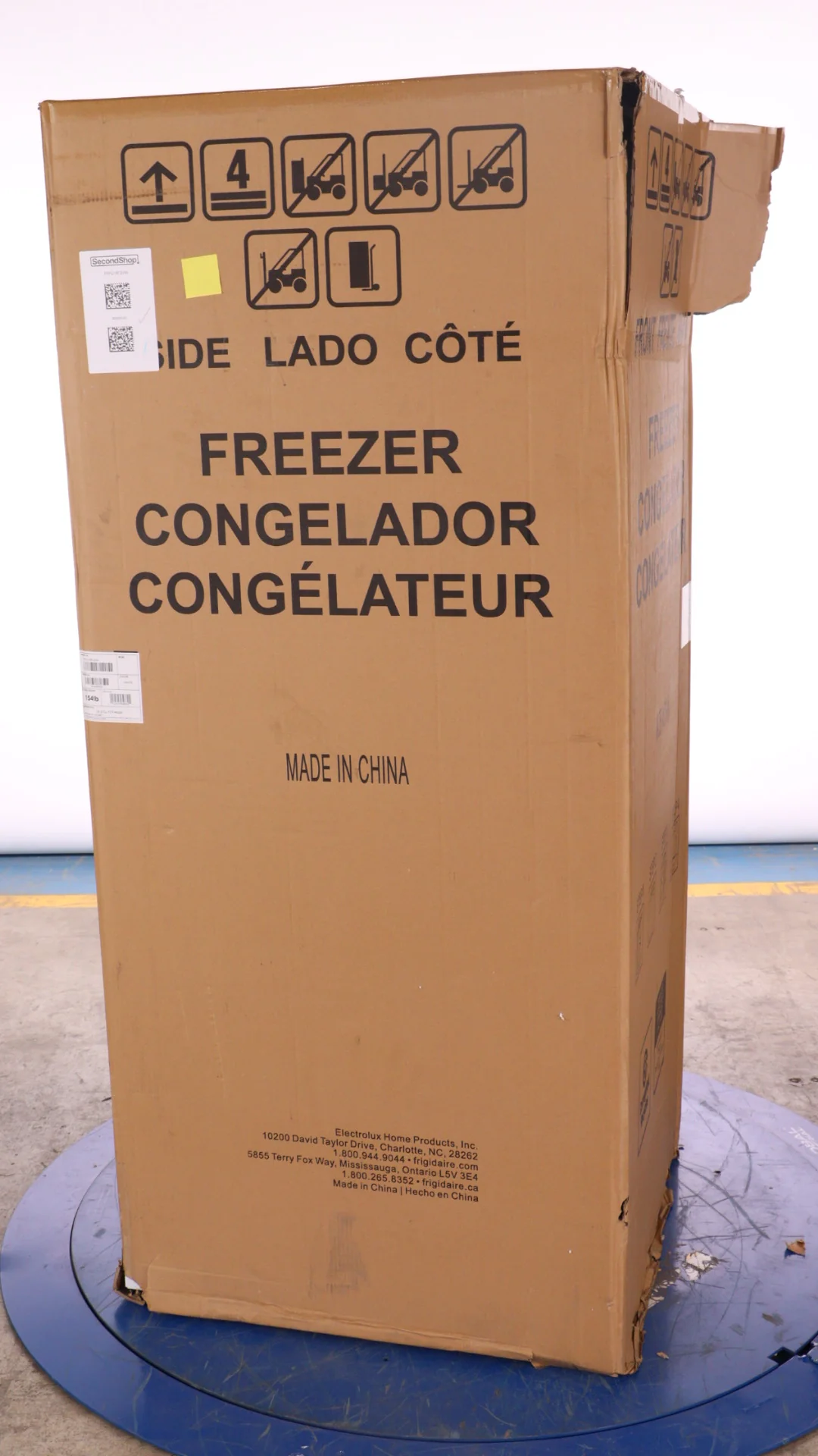 Frigidaire 27 in 15.5 cu ft Upright Freezer - FFFU16F2VW - Inhomebuy