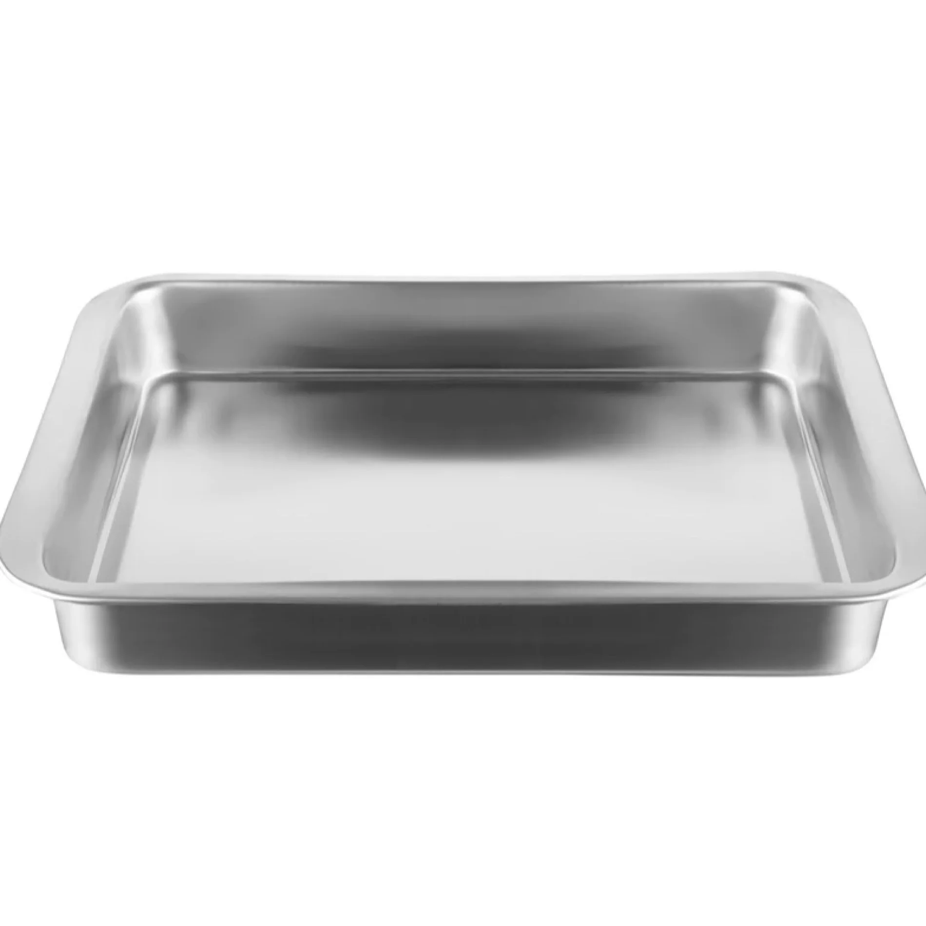 Rectang Baking Pan Inox 41x33cm - Inhomebuy