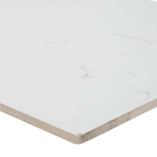 MSI Praia Carrara 12 in. x 24 in. Glazed Porcelain Floor and Wall Tile - Inhomebuy