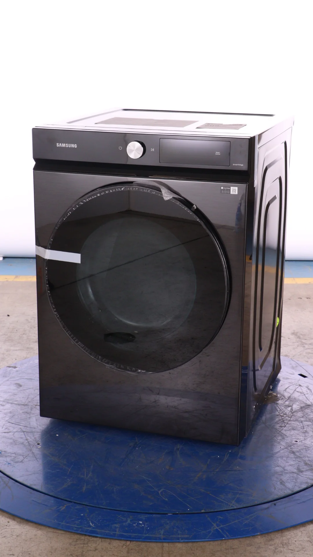 SAMSUNG BESPOKE 27 IN. 7.5 CU. FT. BLACK STAINLESS STEEL ELECTRIC DRYER WITH SUPER SPEED DRY - DVE46 - Inhomebuy