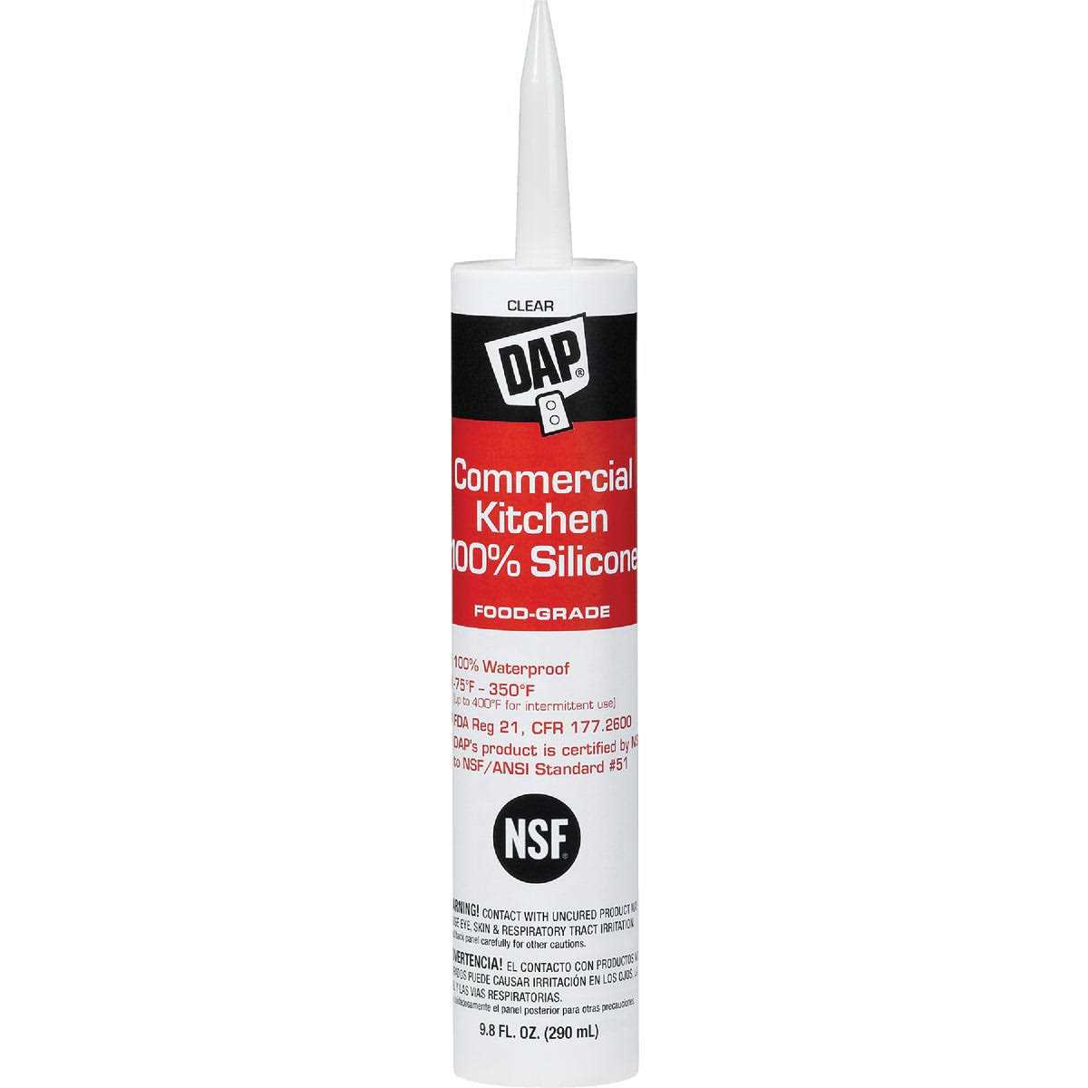 Dap Silicone Sealant Commercial Kitchen - Inhomebuy