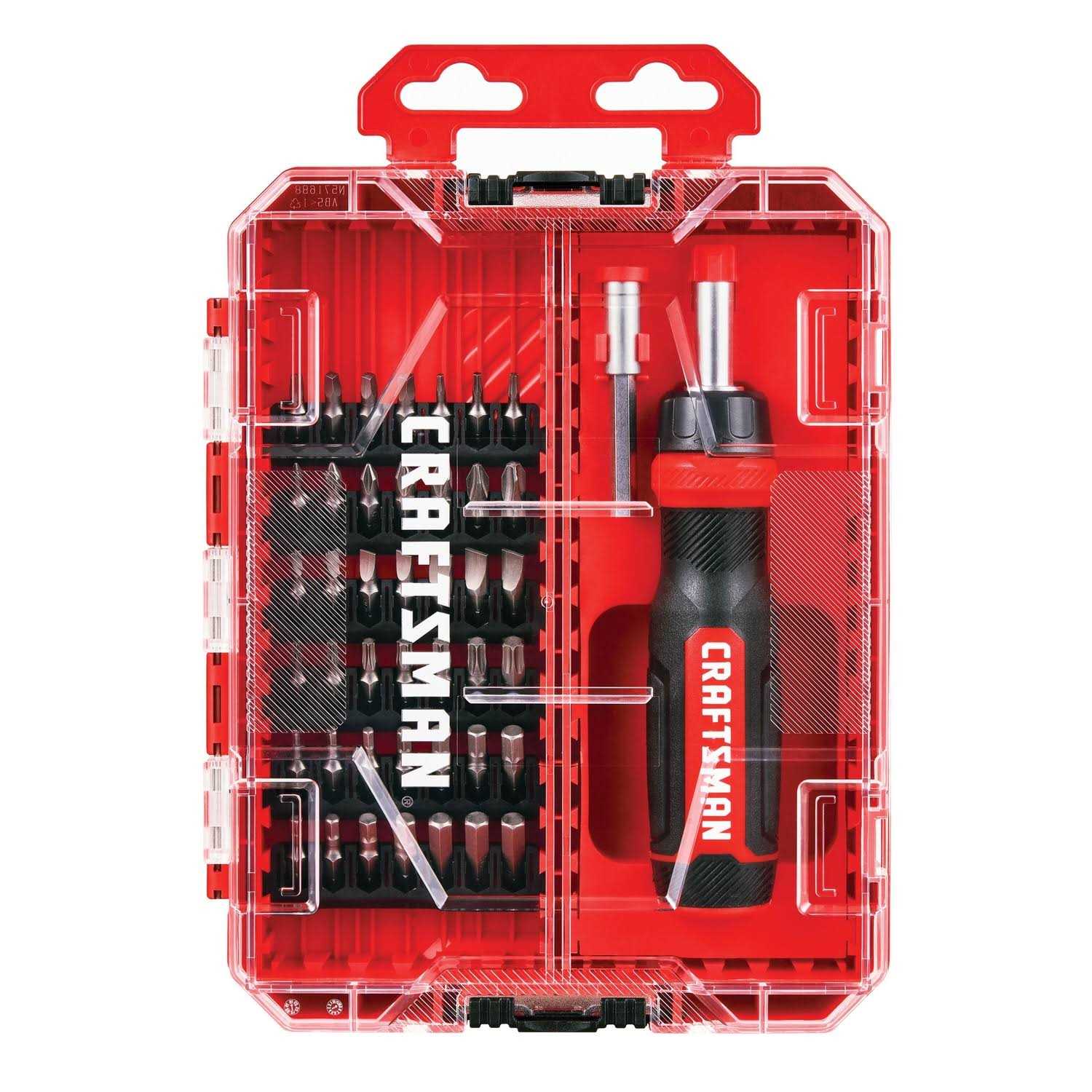 CRAFTSMAN 42-Piece Acetate Handle Assorted Screwdriver Set CMHT65300 - Inhomebuy