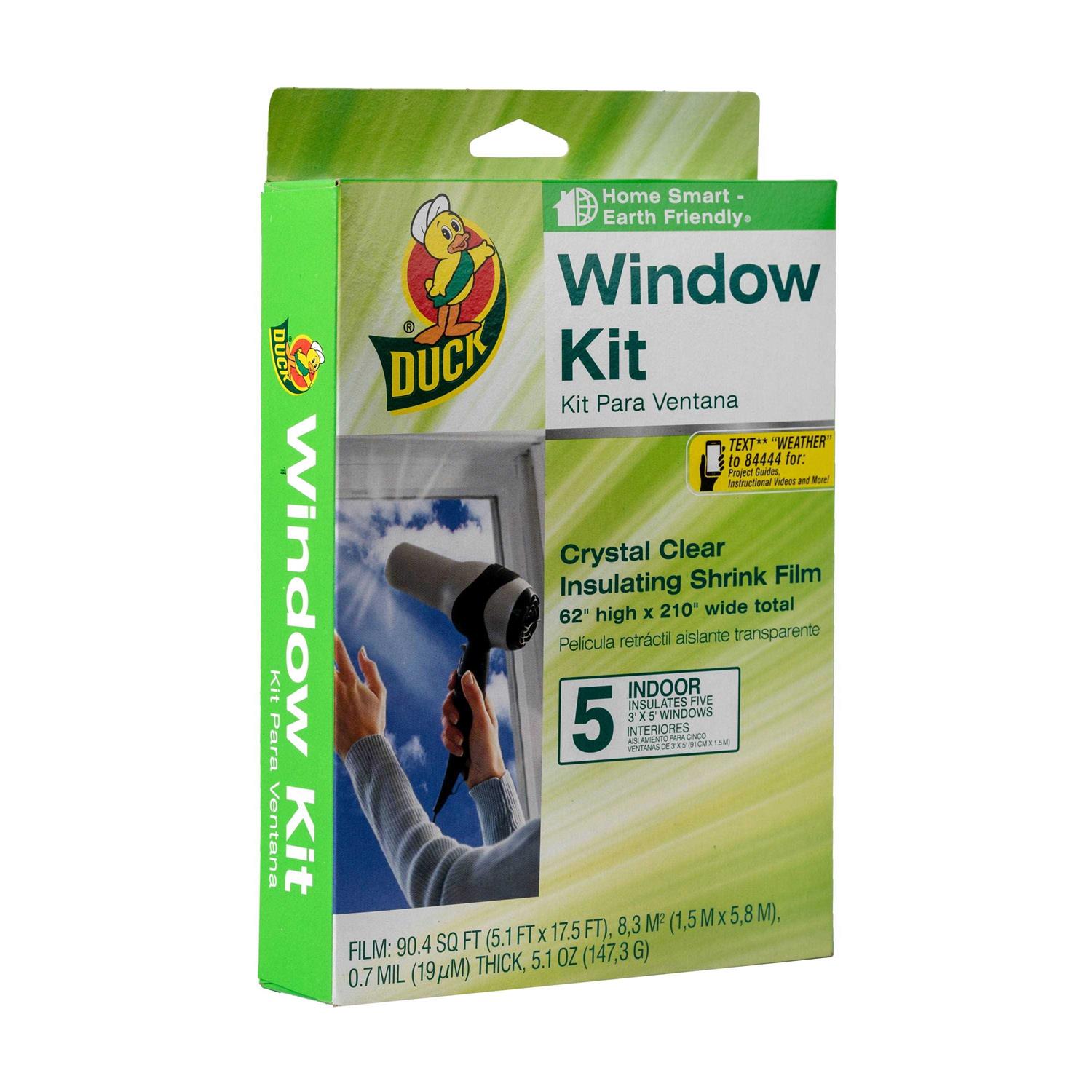 Duck Brand Shrink Film Window Insulation Kit - Inhomebuy