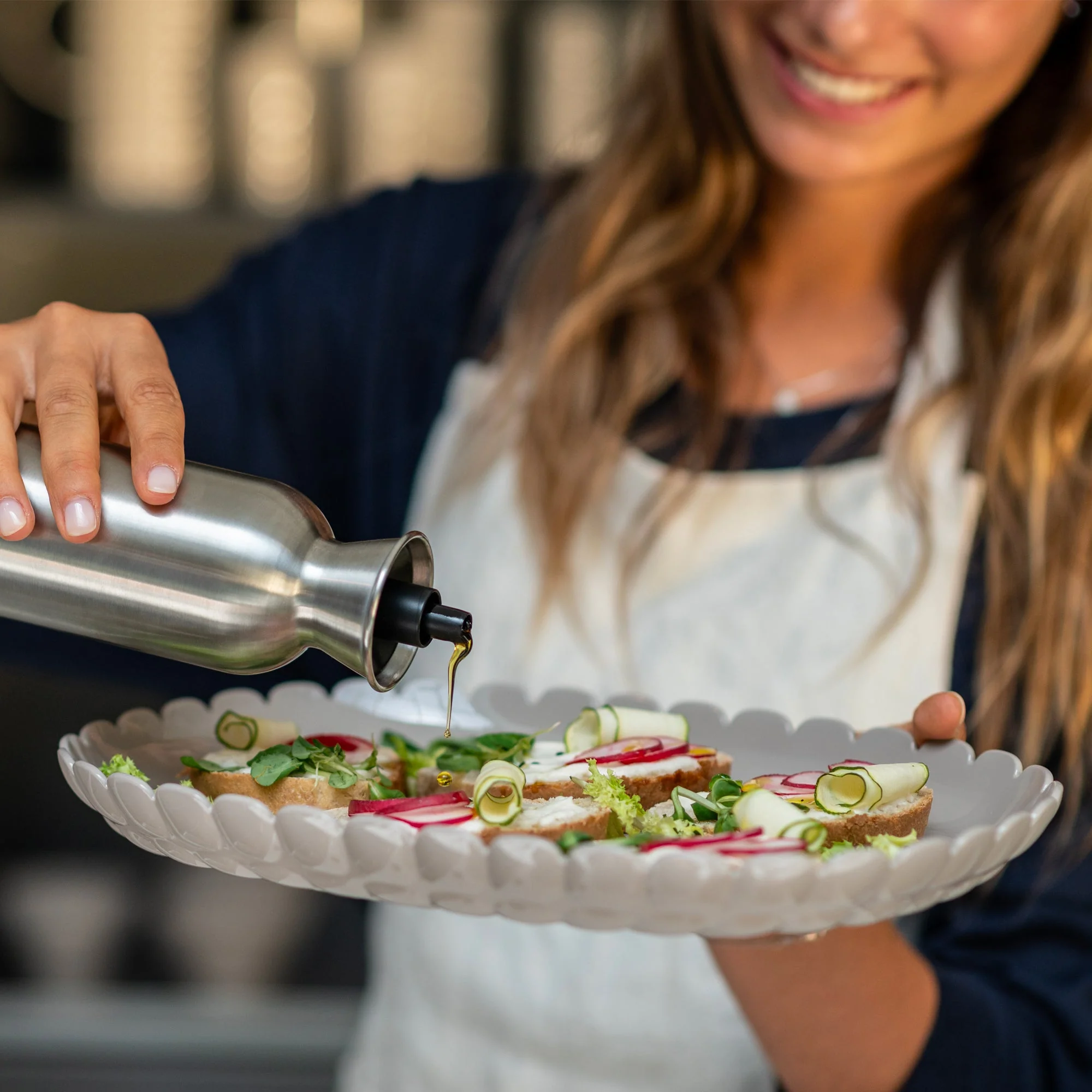 L Tray Taupe - Inhomebuy