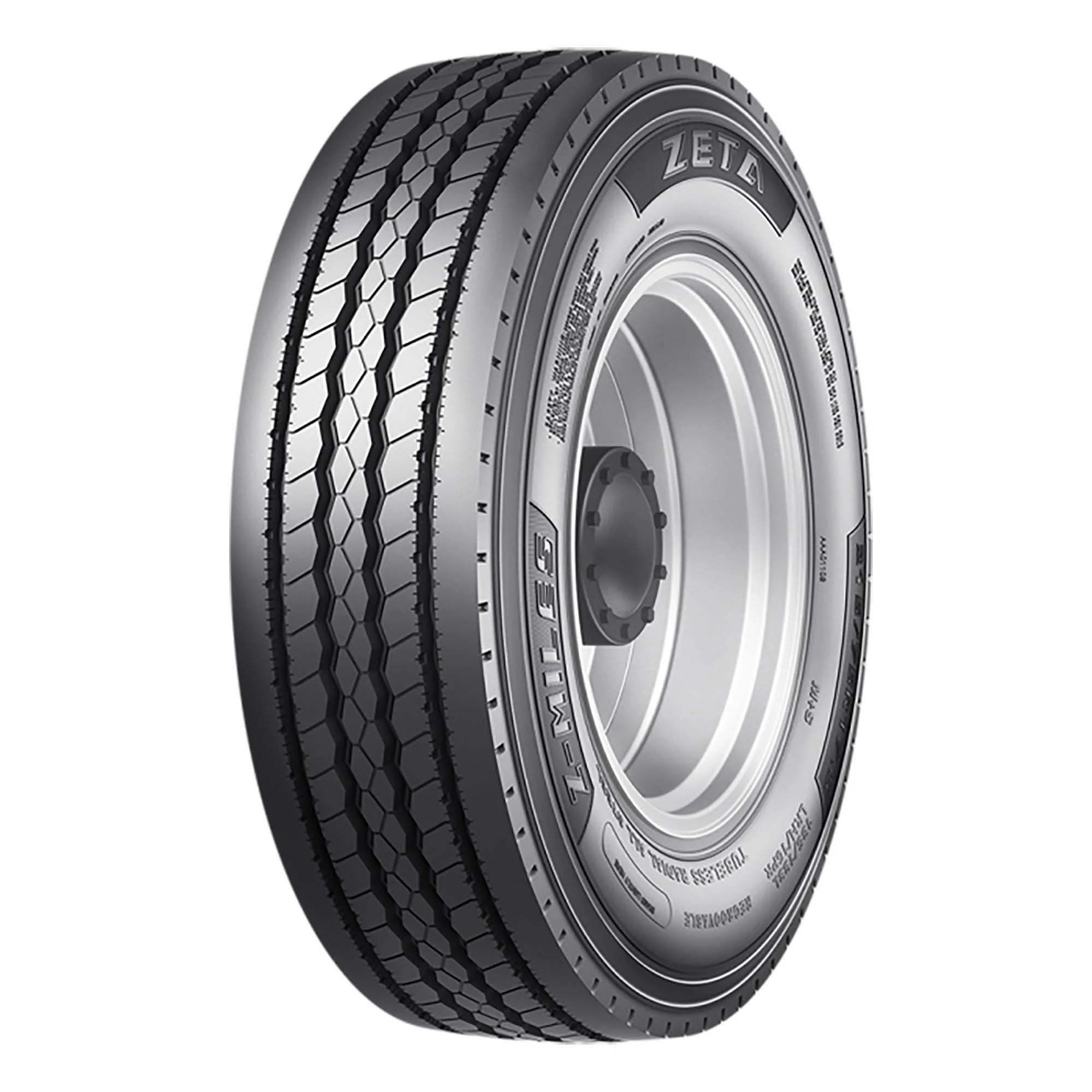 Zeta Z-Miles 245/70R19.5 141/140M J Commercial Tire - Inhomebuy