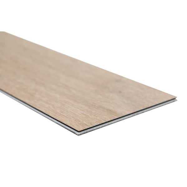 MSI Woodland Flaxwood 7.13 in. W x 48.03 in. L Click Lock Luxury Vinyl Plank Flooring - Inhomebuy