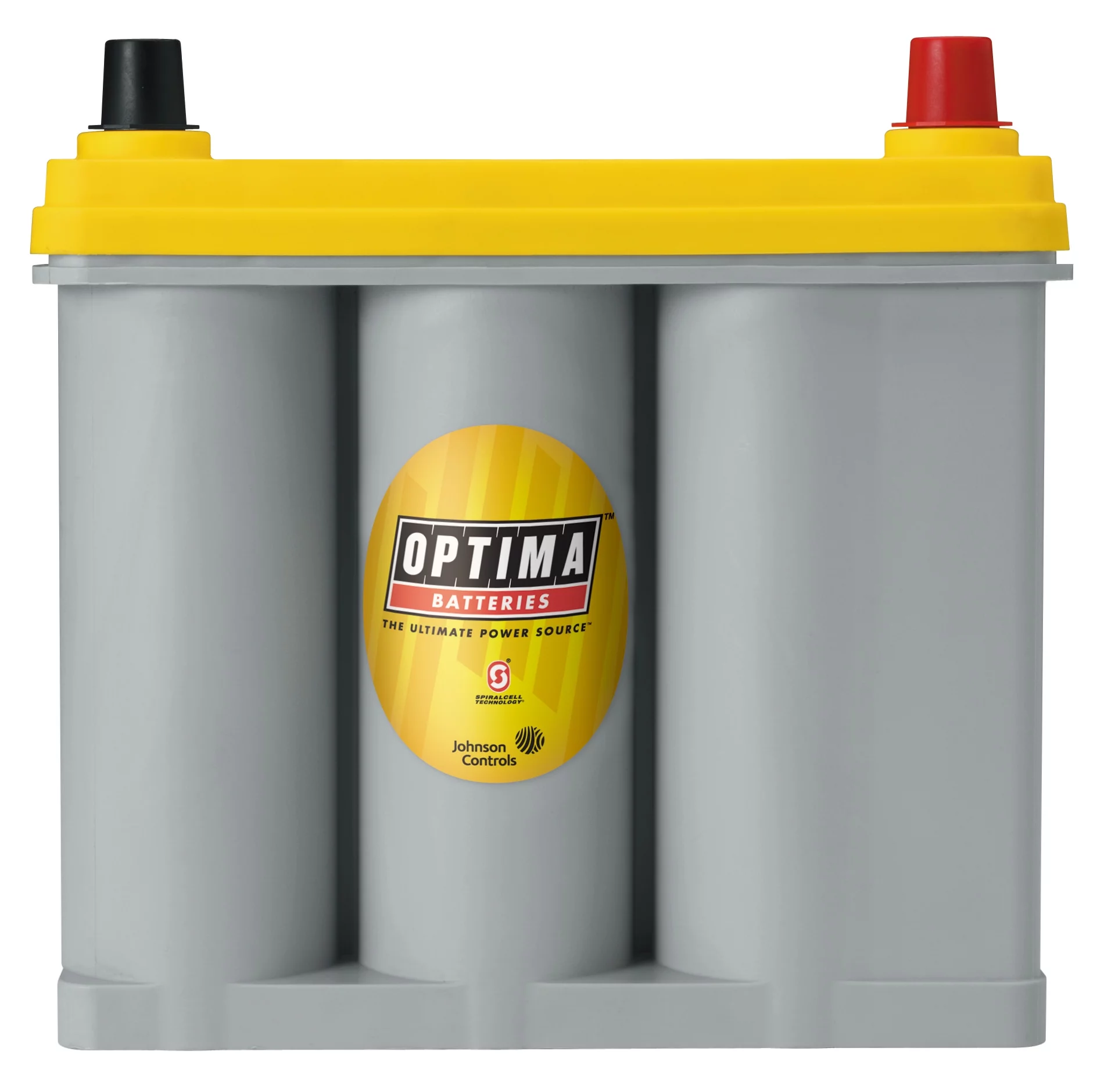 OPTIMA YellowTop AGM Spiralcell Dual Purpose Battery, Group Size 51R, 12 Volt 450 CCA - Inhomebuy