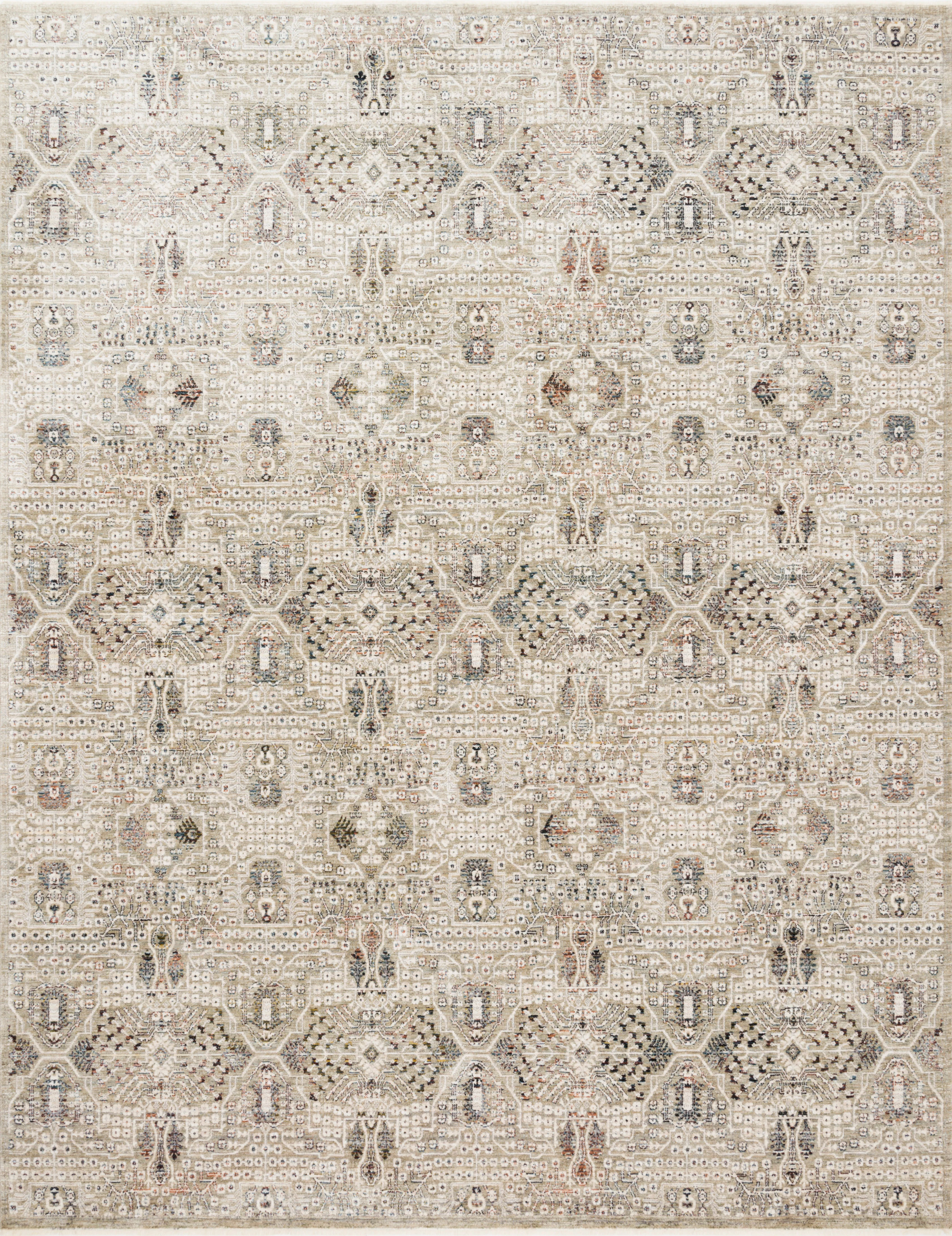 Loloi Rugs Theia Collection Rug in Granite, Ivory - 11'6