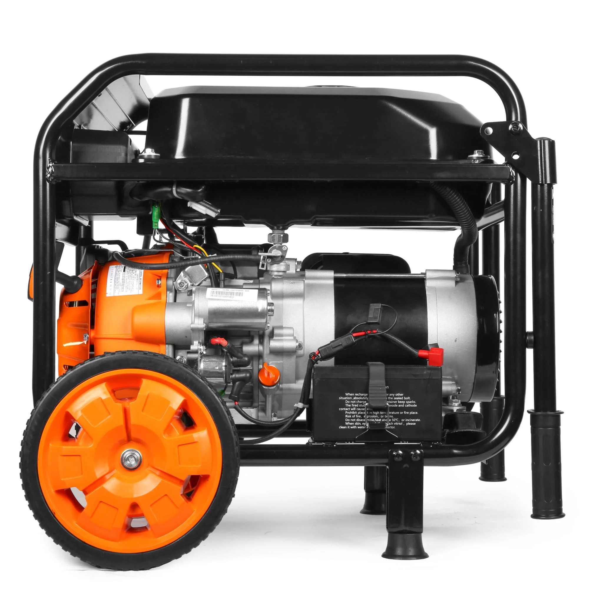 WEN 5600-Watt Portable Generator, Electric Start, 224cc, Transfer-Switch and RV-Ready with CO Shutdown Sensor - Inhomebuy