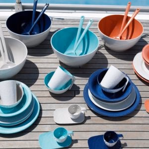 Summer - Espresso - Blue - Set 6 pcs - Inhomebuy