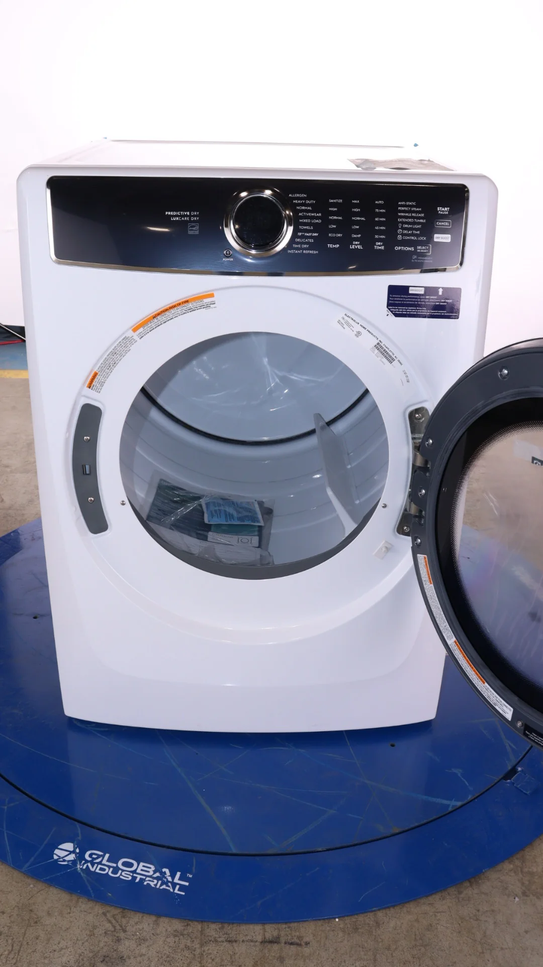 ELECTROLUX 5 SERIES 8.0 CU FT. ELECTRIC FRONT LOAD DRYER WITH LUXCARE DRY SYSTEM - ELFE753CAW - Inhomebuy