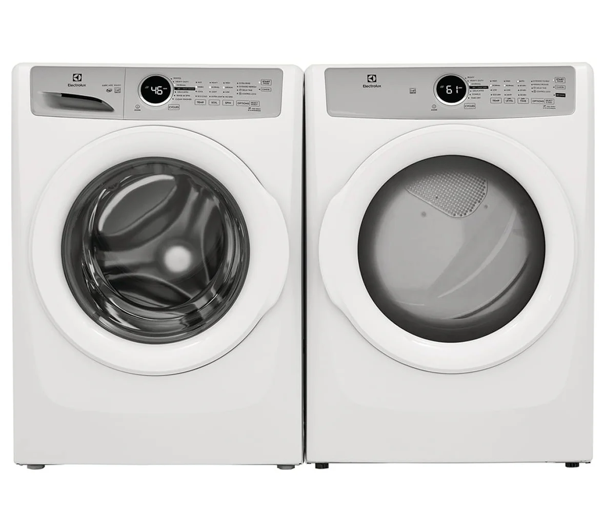 Electrolux 3 Series 2-piece Stackable White Front Load Laundry - Inhomebuy