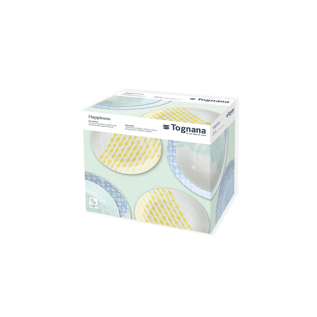 Tableware Madison Happiness Dinner Set 18pcs - Inhomebuy