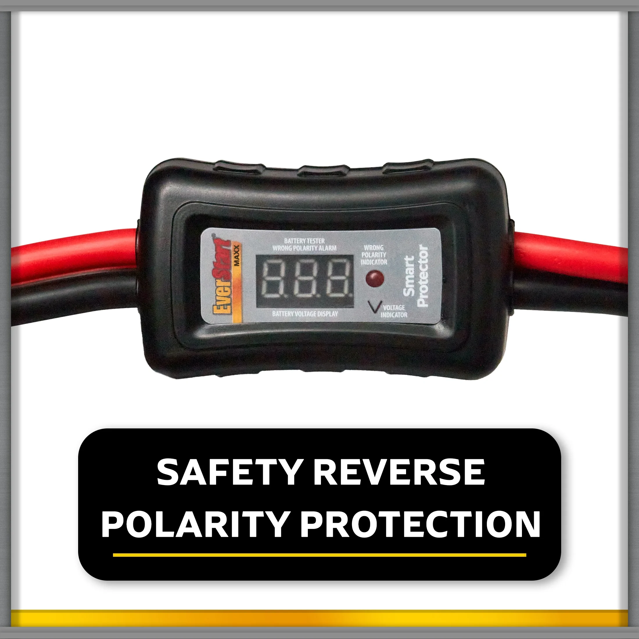 EverStart Maxx 6-Gauge Heavy Duty 16-Foot Booster Cables with Smart Protector - Inhomebuy