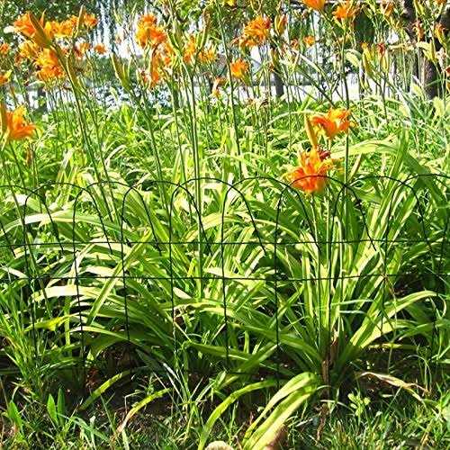 MTB Supply MTB Black PVC Coated Welded Wire Mesh Garden Economy Fence 1 Inch x 1 Inch 16GA - Inhomebuy