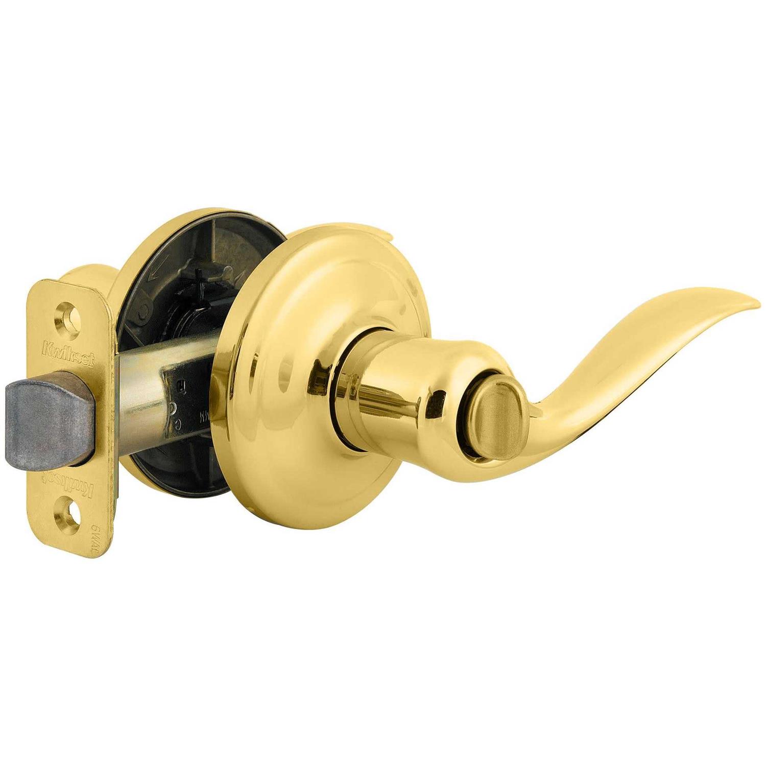 Kwikset Square Pocket Door Privacy Lock 335SQT-514 - Inhomebuy