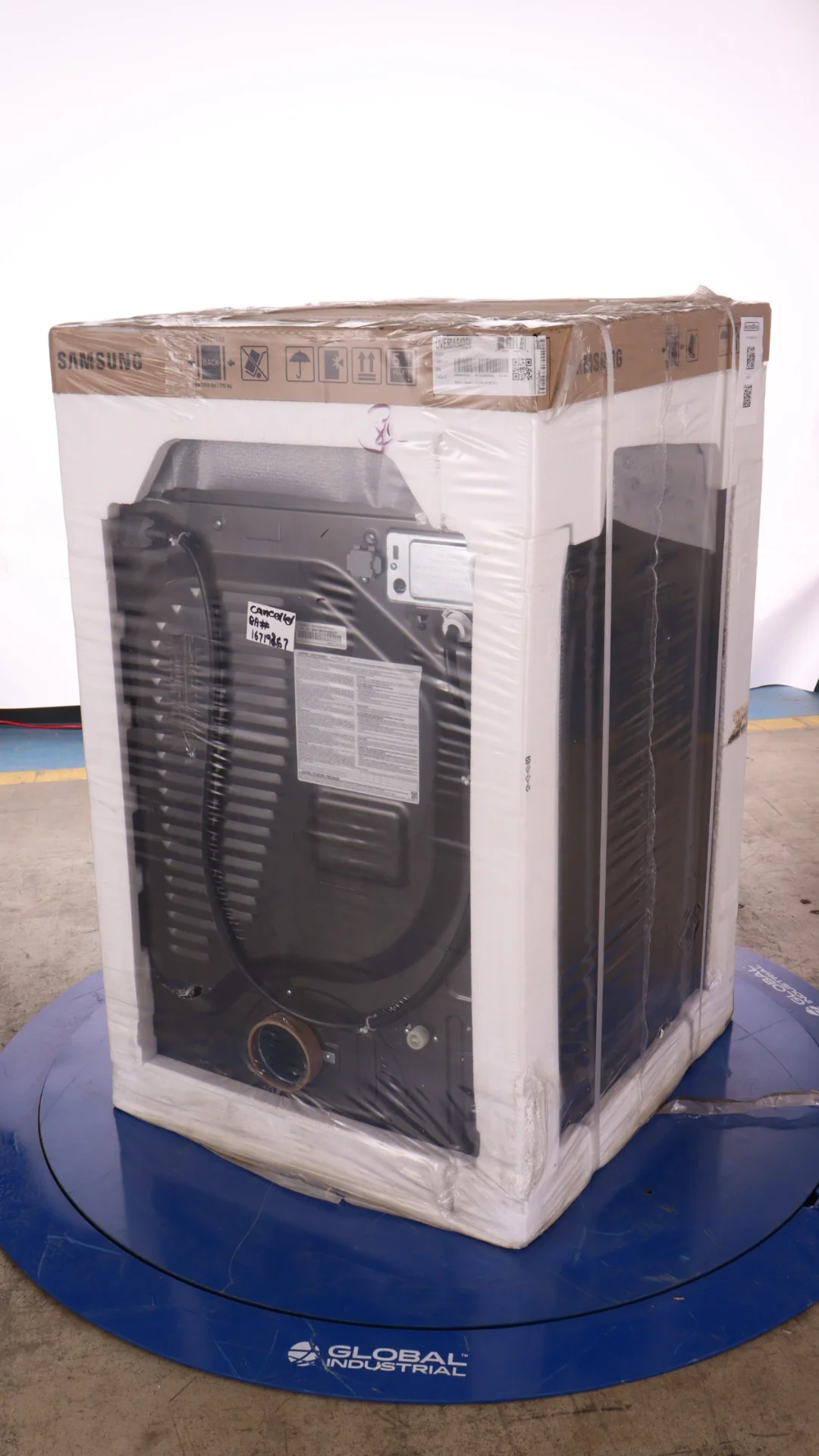 SAMSUNG 27 IN. 7.4 CU. FT. BLACK STAINLESS STEEL ELECTRIC DRYER WITH STEAM SANITIZE+ TECHNOLOGY - DV - Inhomebuy