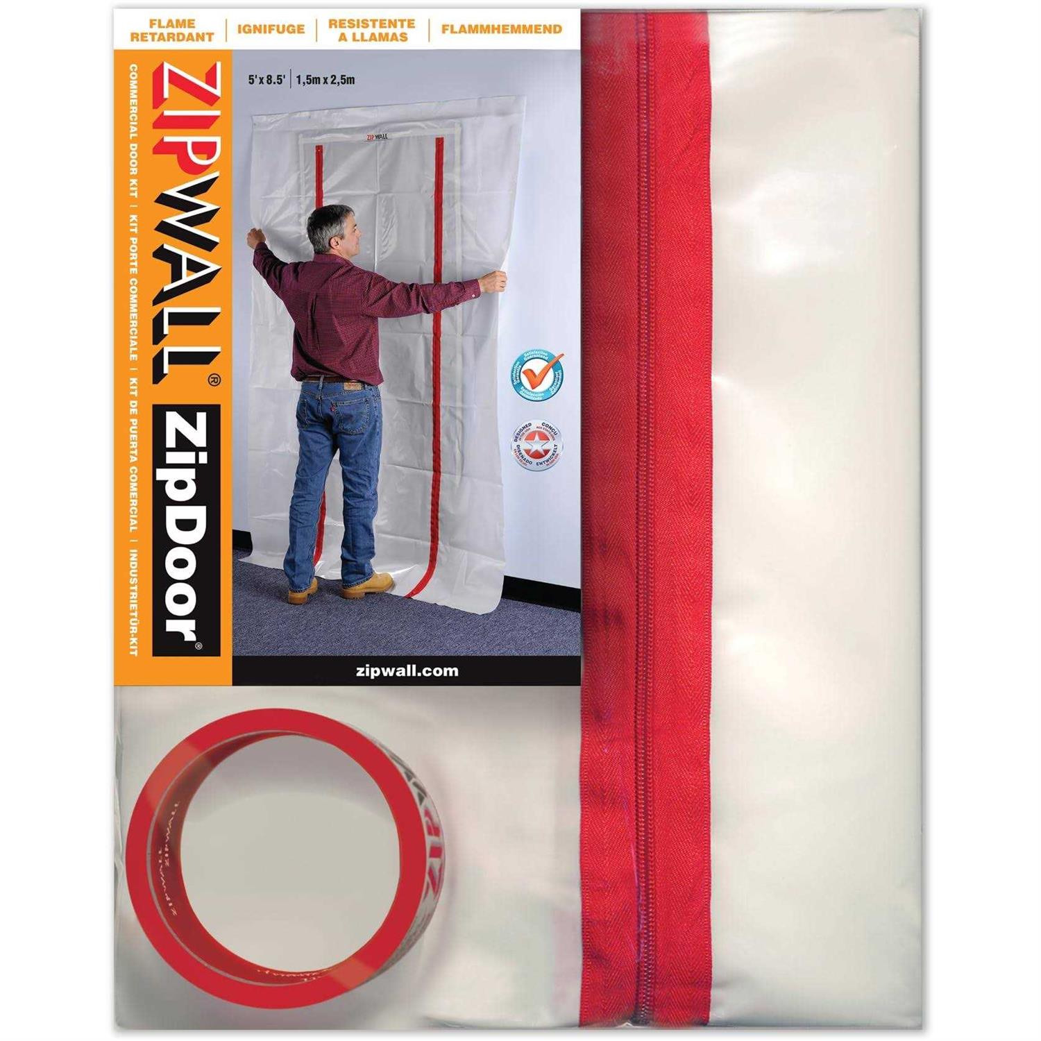 Zipwall Reusable Dust Panel - Inhomebuy