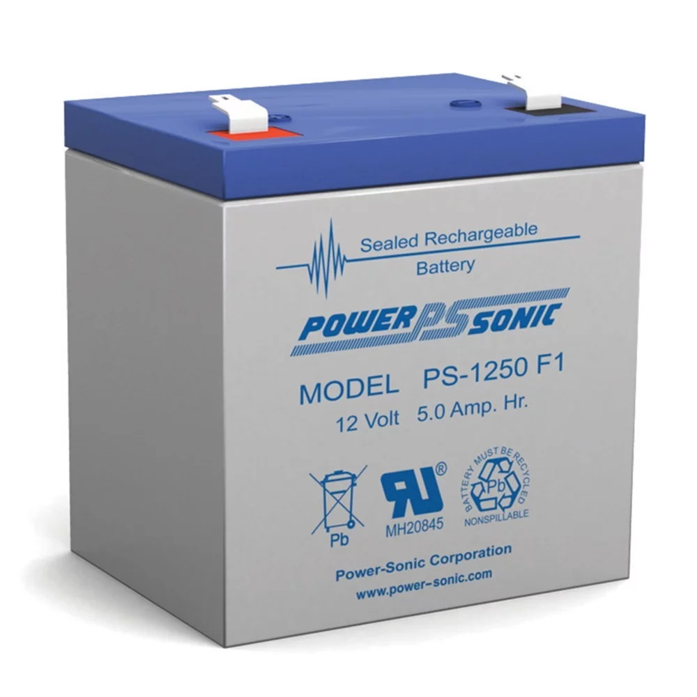 12V 5AH Sealed Lead Acid (SLA) Battery for NP4-12 NP5-12 NPH5-12 NPX-25 - Inhomebuy