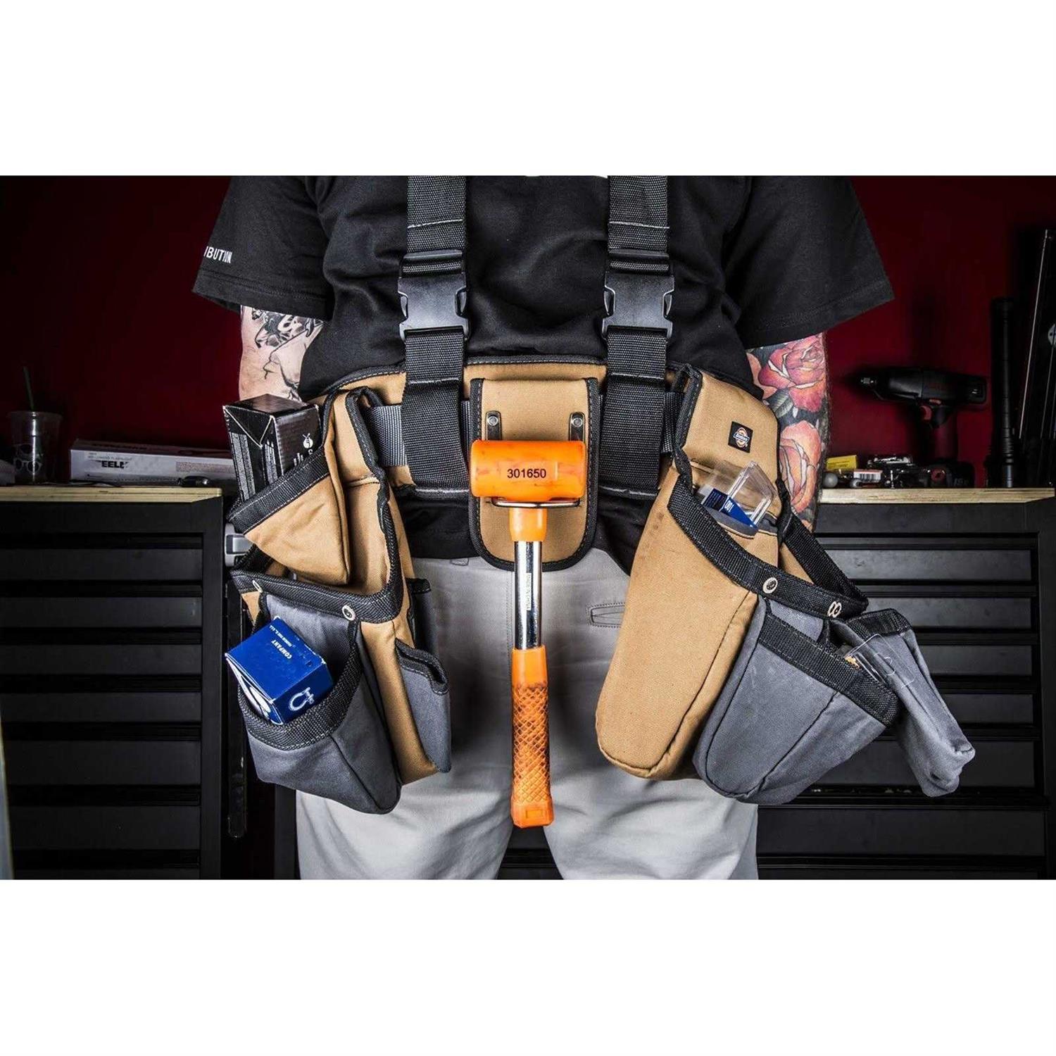 Dickies 5 Pocket Single Side Tool Pouch/Work Apron 57049 - Inhomebuy