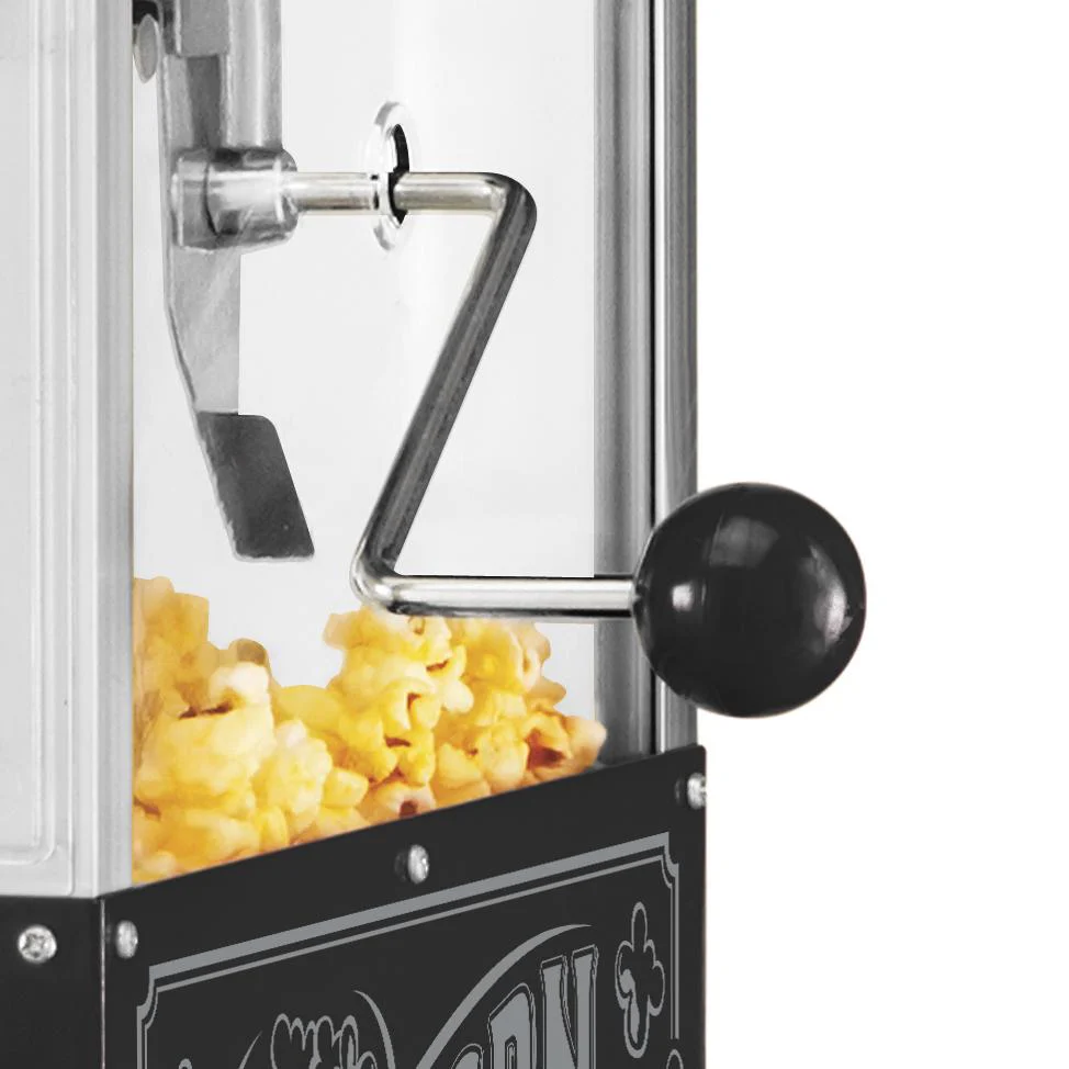 2.5 Ounce Popcorn Cart, 10-Cup, with 5-Quart Popcorn Bowl, 45-Inches Tall - Inhomebuy