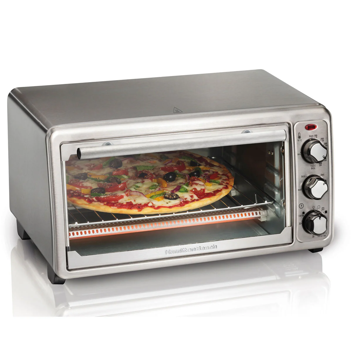 Hamilton Beach Toaster Oven: 6-slice, 12