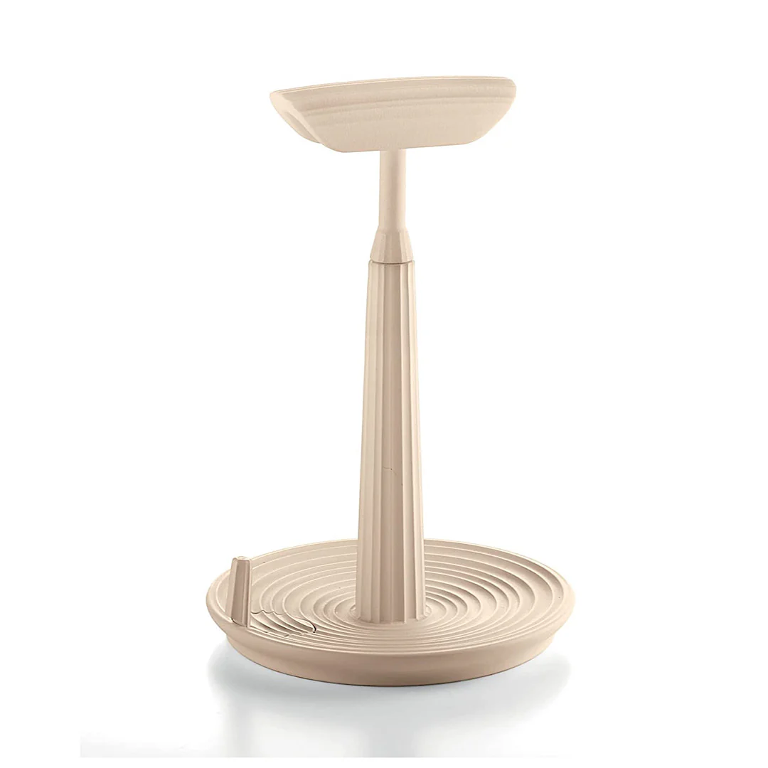 Stop & Tear Universal Kitchen Roll Holder Taupe - Inhomebuy