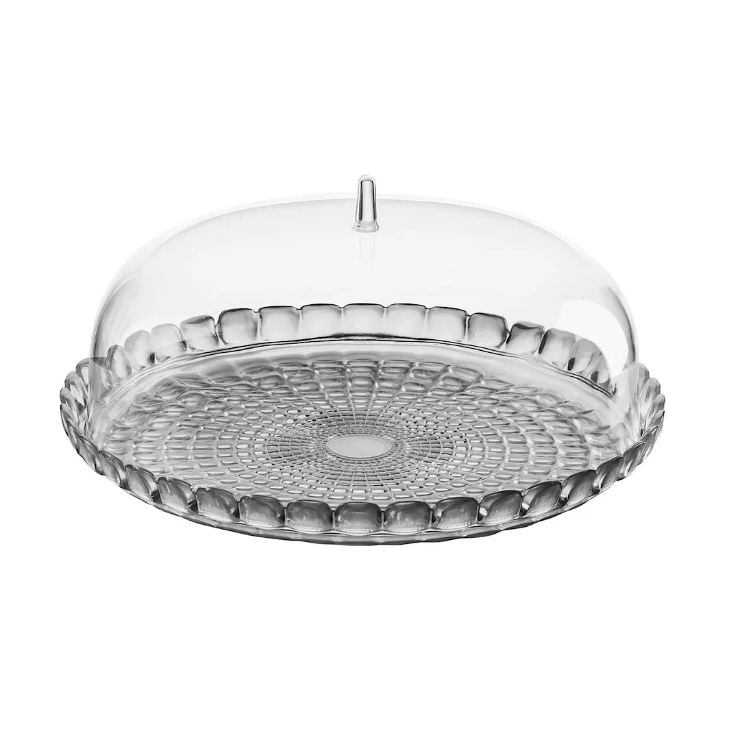 Cake Serving L Set Tiffany Clear - Inhomebuy