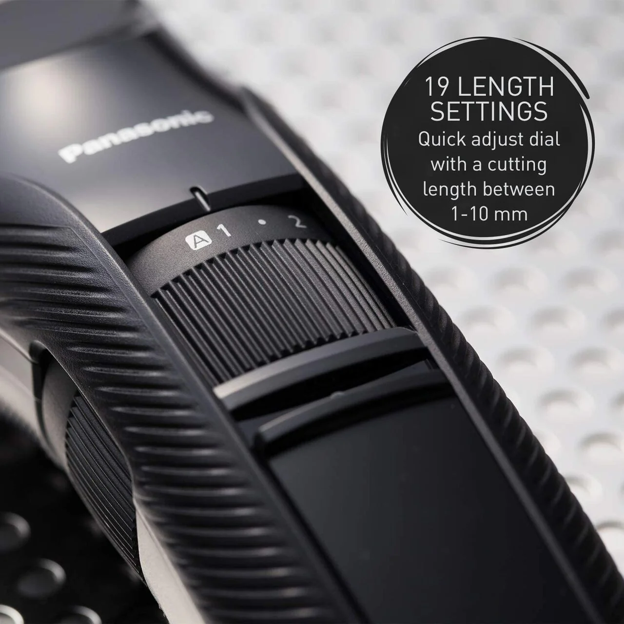 Panasonic Hair Trimmer 16-length wet/dry cordless | ER-GC51K - Inhomebuy