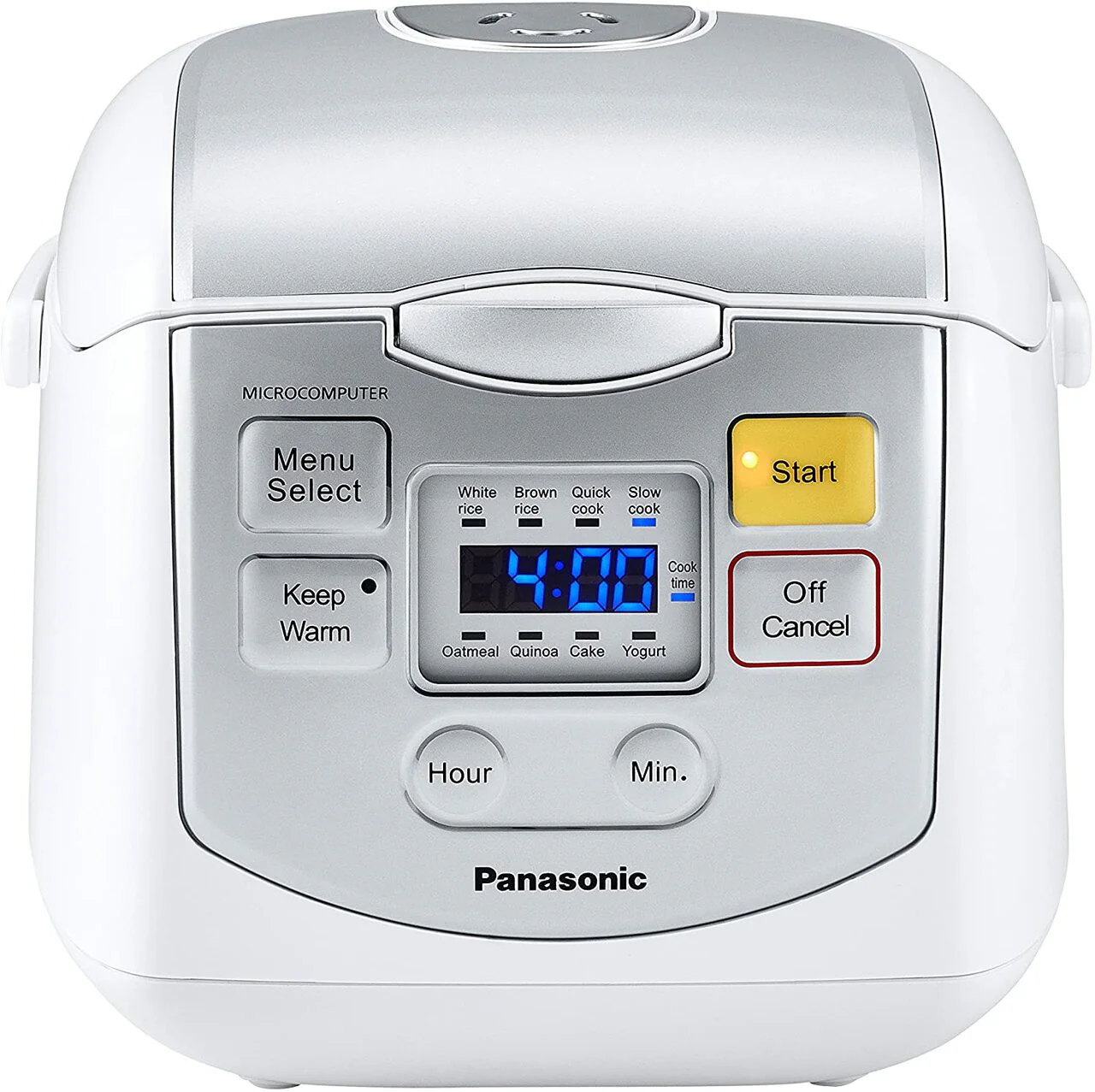 Panasonic Rice Cooker |SRZC075W| 4-cup, Microcomputer Controlled - Inhomebuy