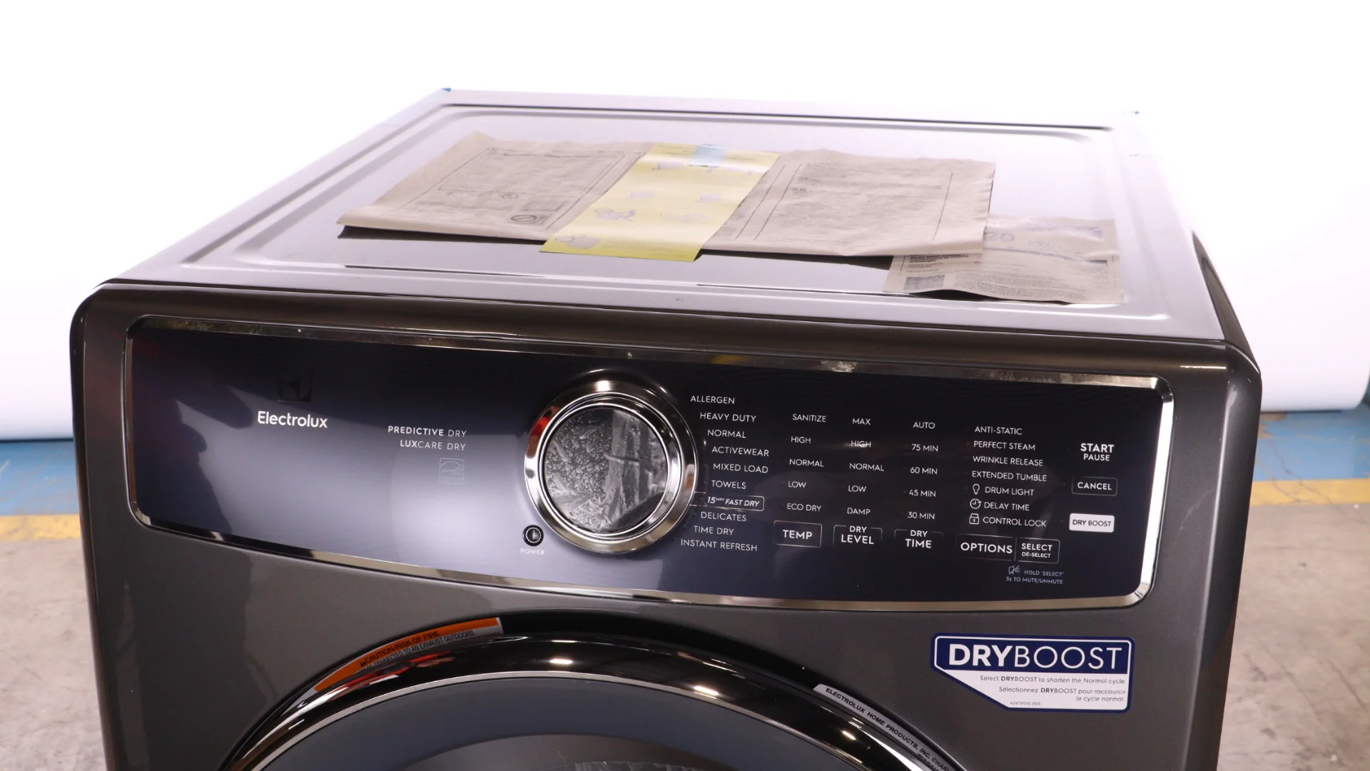 Electrolux 8.0 Cu. Ft. Electric Steam Dryer - ELFE753CAT - Inhomebuy