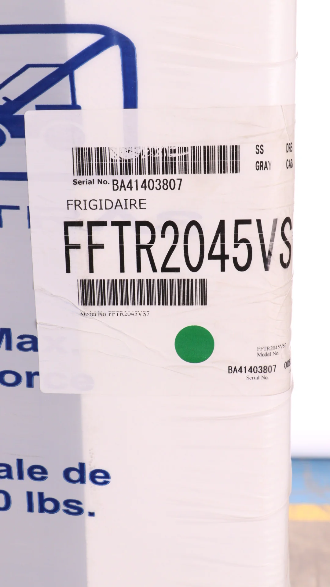 Frigidaire 30 in 20 cu ft. Top-Mount Refrigerator with Auto-Close Doors - FFTR2045VS - Inhomebuy