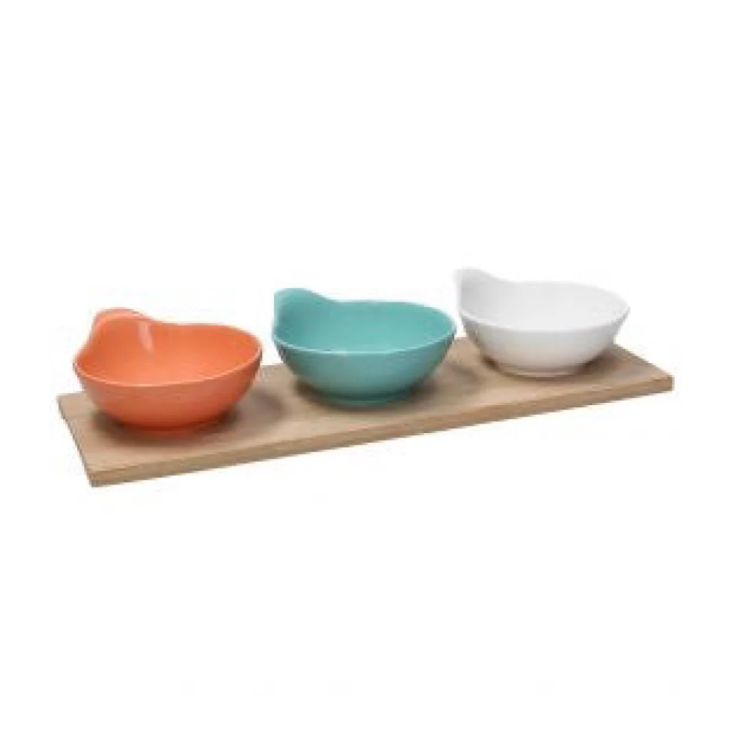Linea Tapas Nairobi Set 4pcs bowl - Inhomebuy
