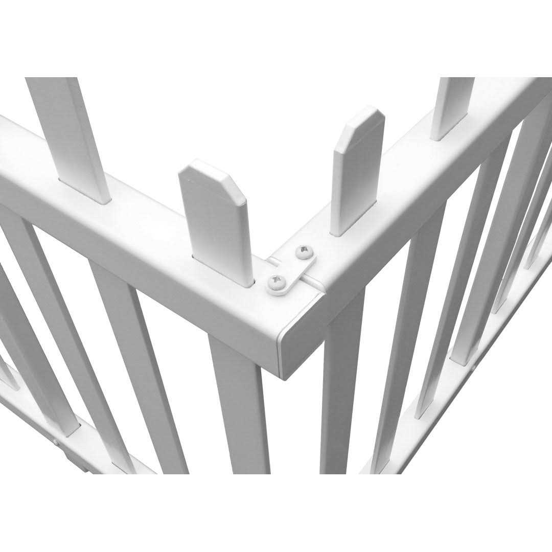 Zippity Outdoor Products WF29001 Dig Garden Metal Fence - Inhomebuy