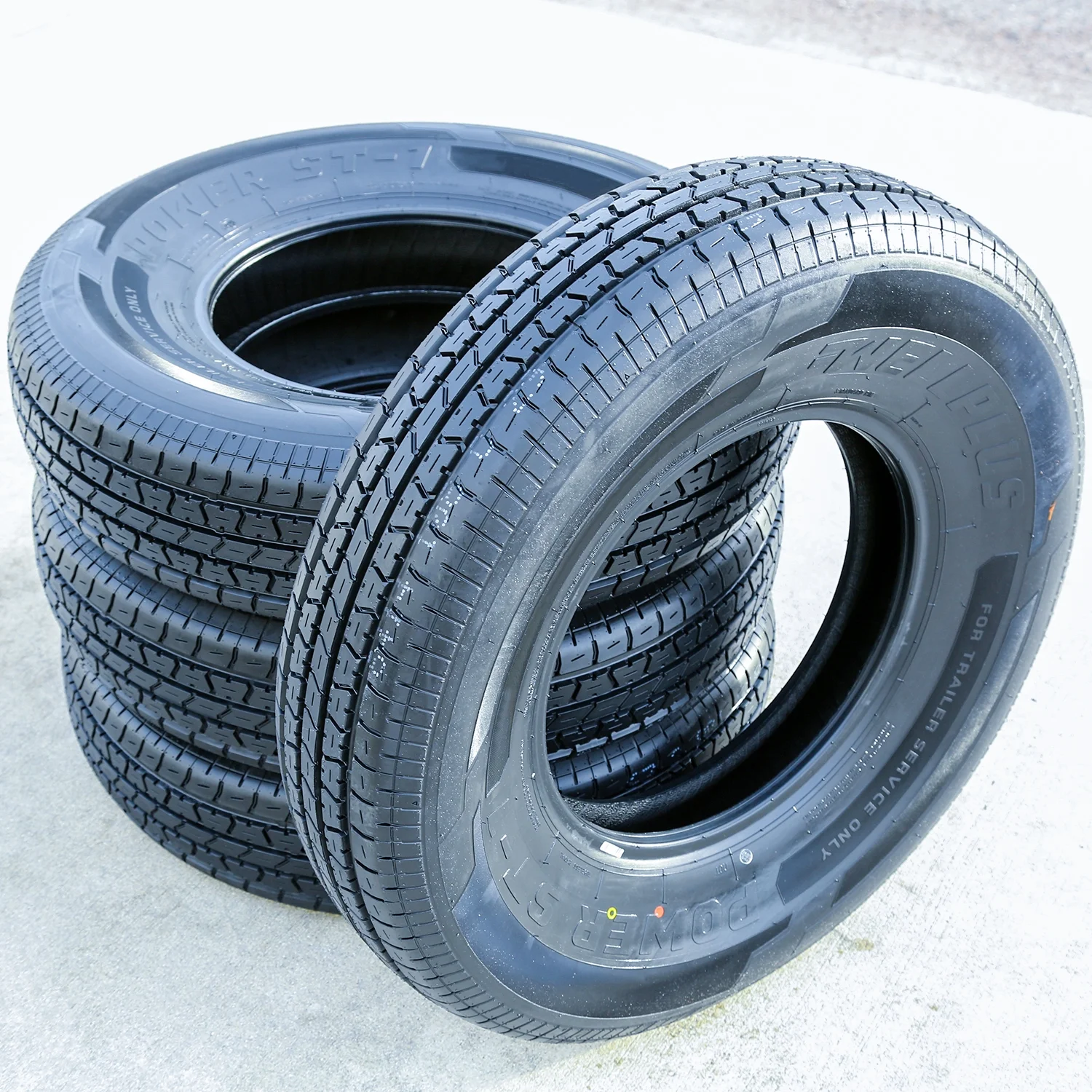 Tire WellPlus Power ST-1 Semi-Steel ST 235/80R16 Load E 10 Ply Trailer - Inhomebuy