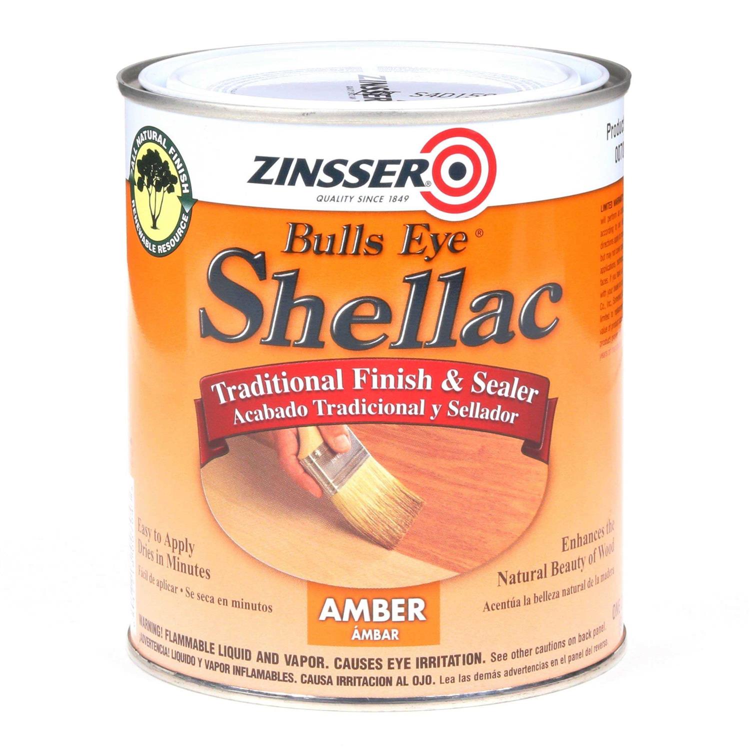 Zinsser Bulls Eye Shellac - Inhomebuy