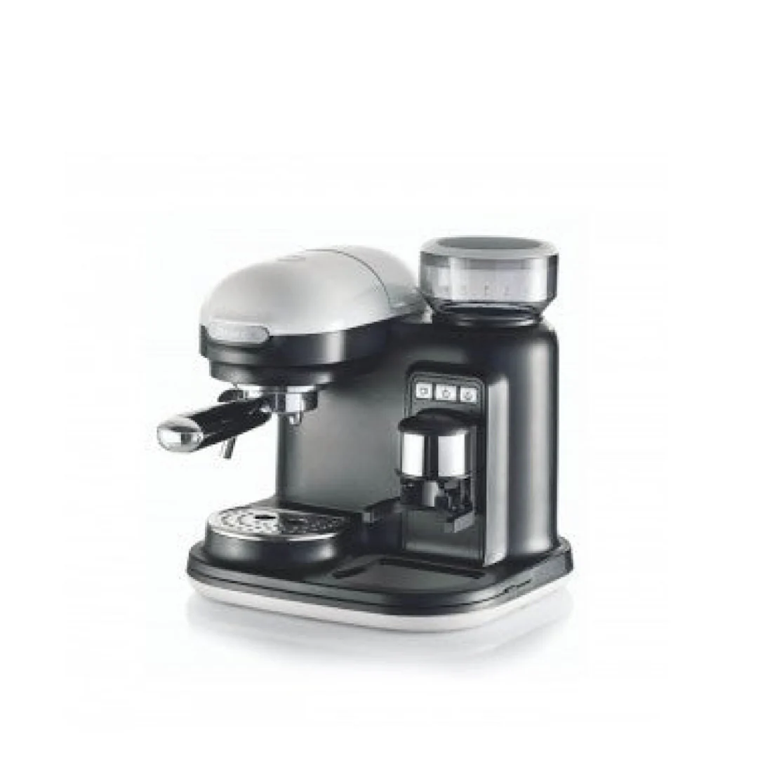 Moderna Espresso Machine with Grinder Red - Inhomebuy