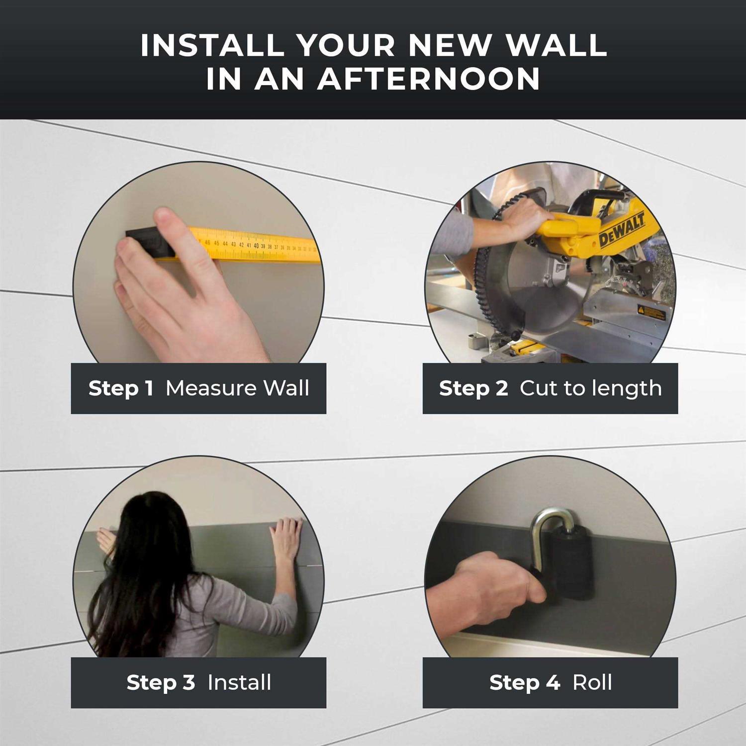 Wood Grained 5.75 x 45 Peel and Stick Wall Paneling Ninth & Vine - Inhomebuy