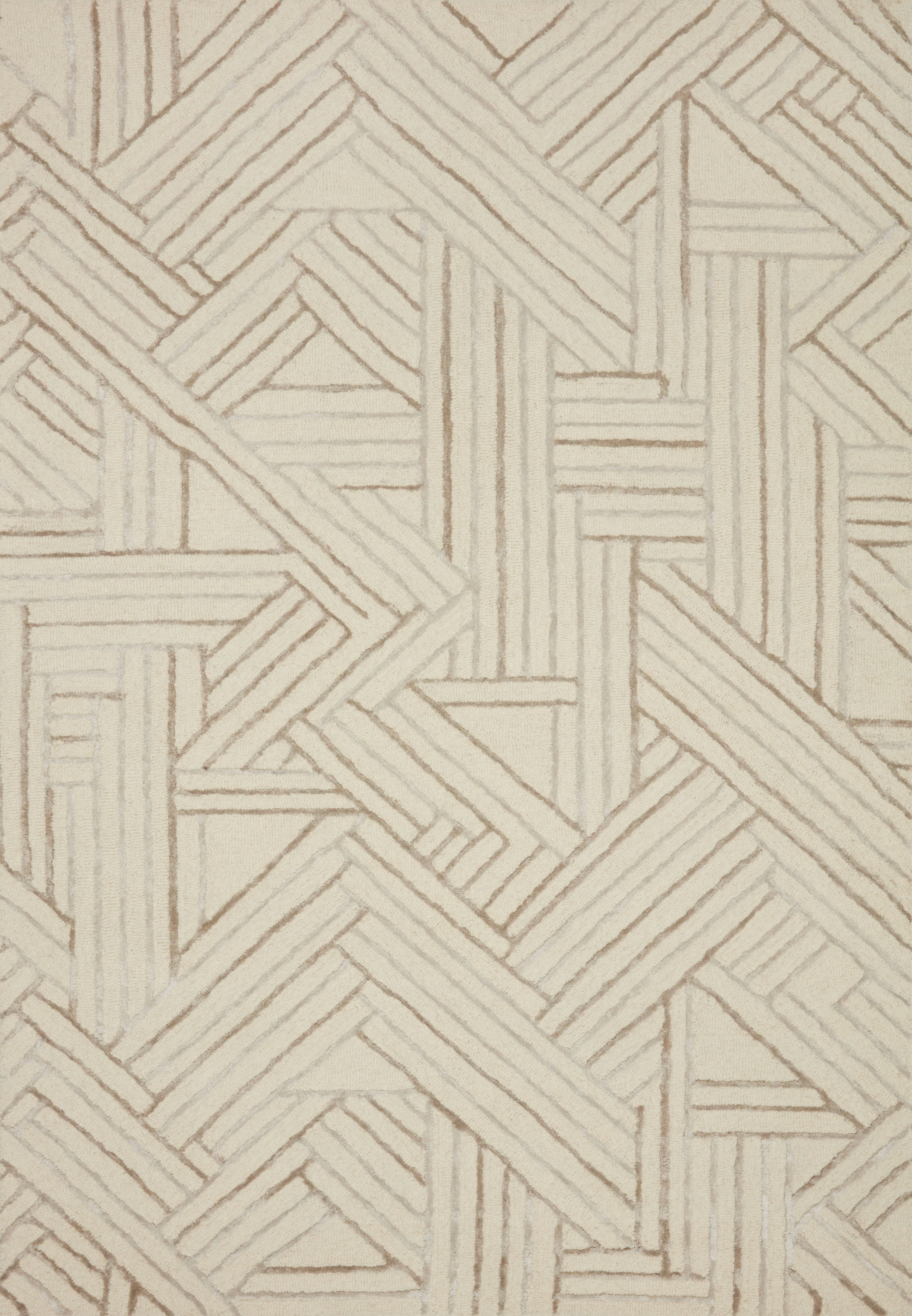 Loloi Rugs Verve Collection Rug in Ivory, Oatmeal - 9'3