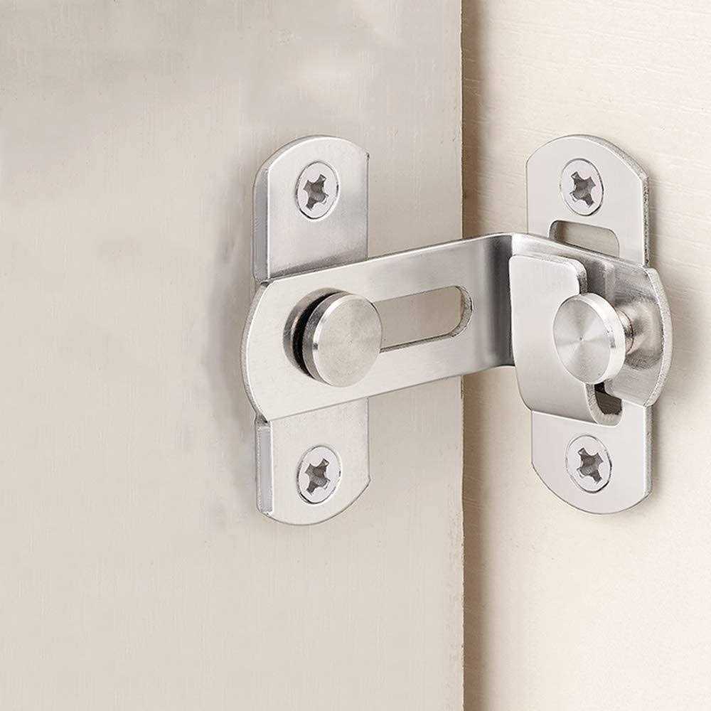 WANLIAN dingchi Sliding Bolt Gate Latch,Stainless Steel Latch Bolt Door Latch Lock - Inhomebuy