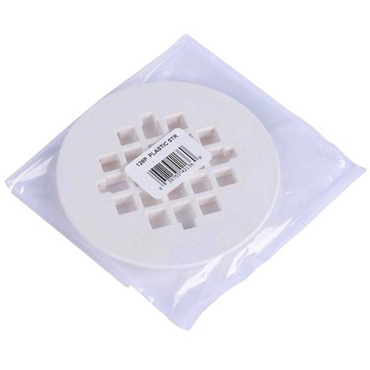 Oatey 4-1/4 in. Square Snap-Tite Black Matte Snap Strainer 42423 - Inhomebuy