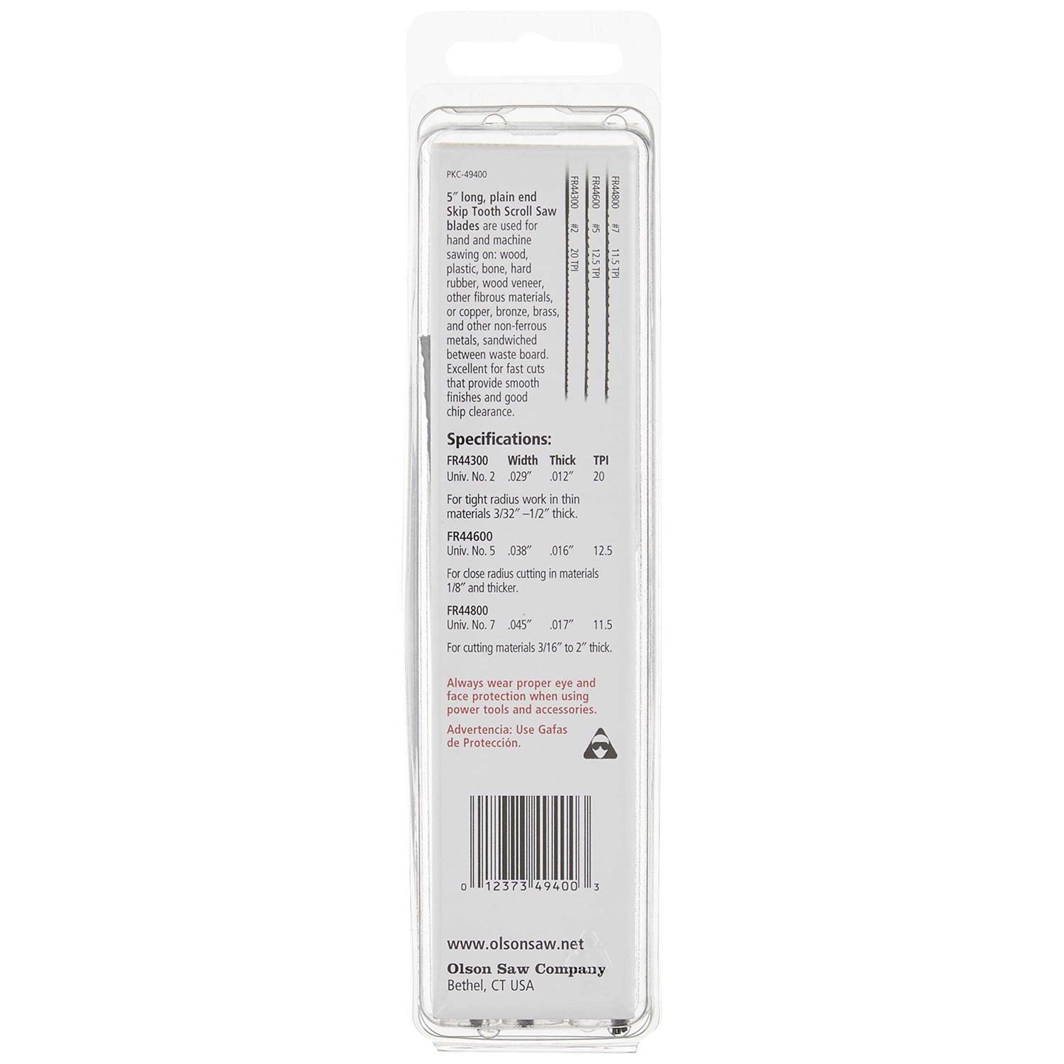 Olson Saw FB14780DB 1/4 by 0.025 by 80-Inch Hefb Band 10 TPI Regular Saw Blade - Inhomebuy