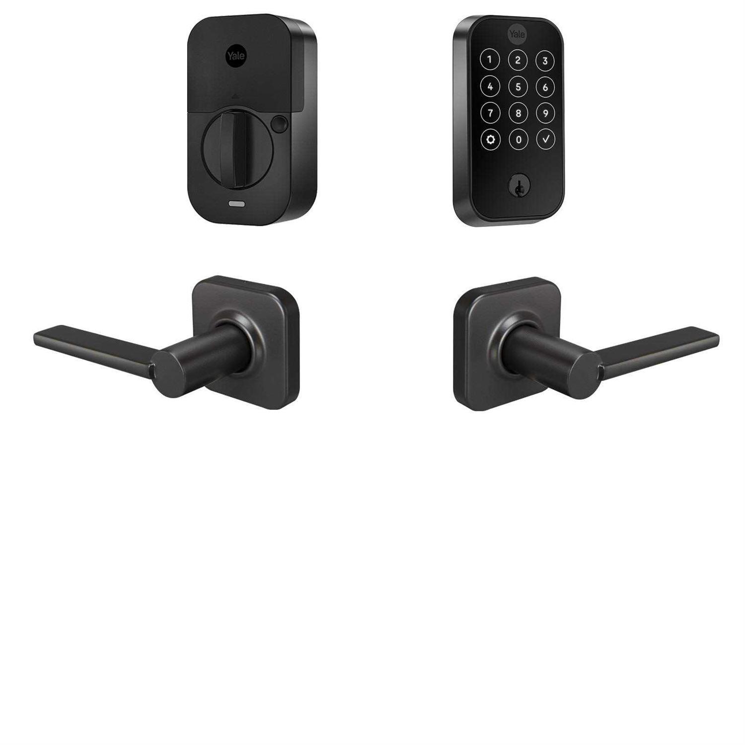 Yale Assure Lever Wi-Fi Keypad Smart Lever Lock - Inhomebuy