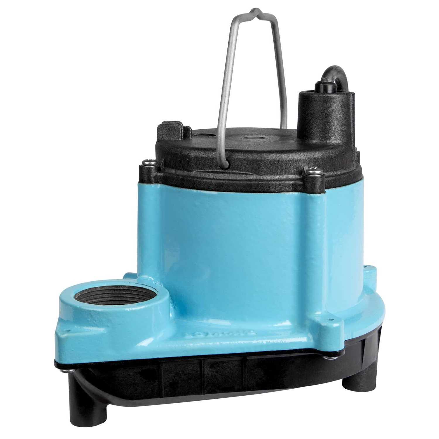 Little Giant 506160 1/3 HP 6-CIA-ML Automatic Submersible Sump Pump - Inhomebuy