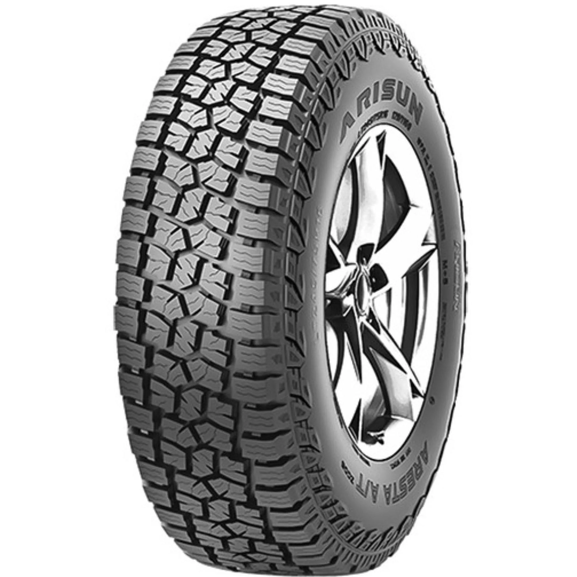 Arisun Aresta A/T ZG06 All Terrain LT33X12.50R22 114Q F Light Truck Tire - Inhomebuy
