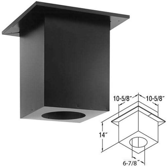 DuraVent DirectVent Pro Adjustable Roof Flashing 46DVA-F6 - Inhomebuy