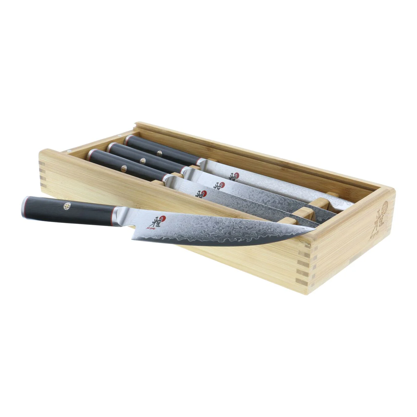 Miyabi 4pc Steak Knife Set, Kaizen - 5000DP Series - Inhomebuy