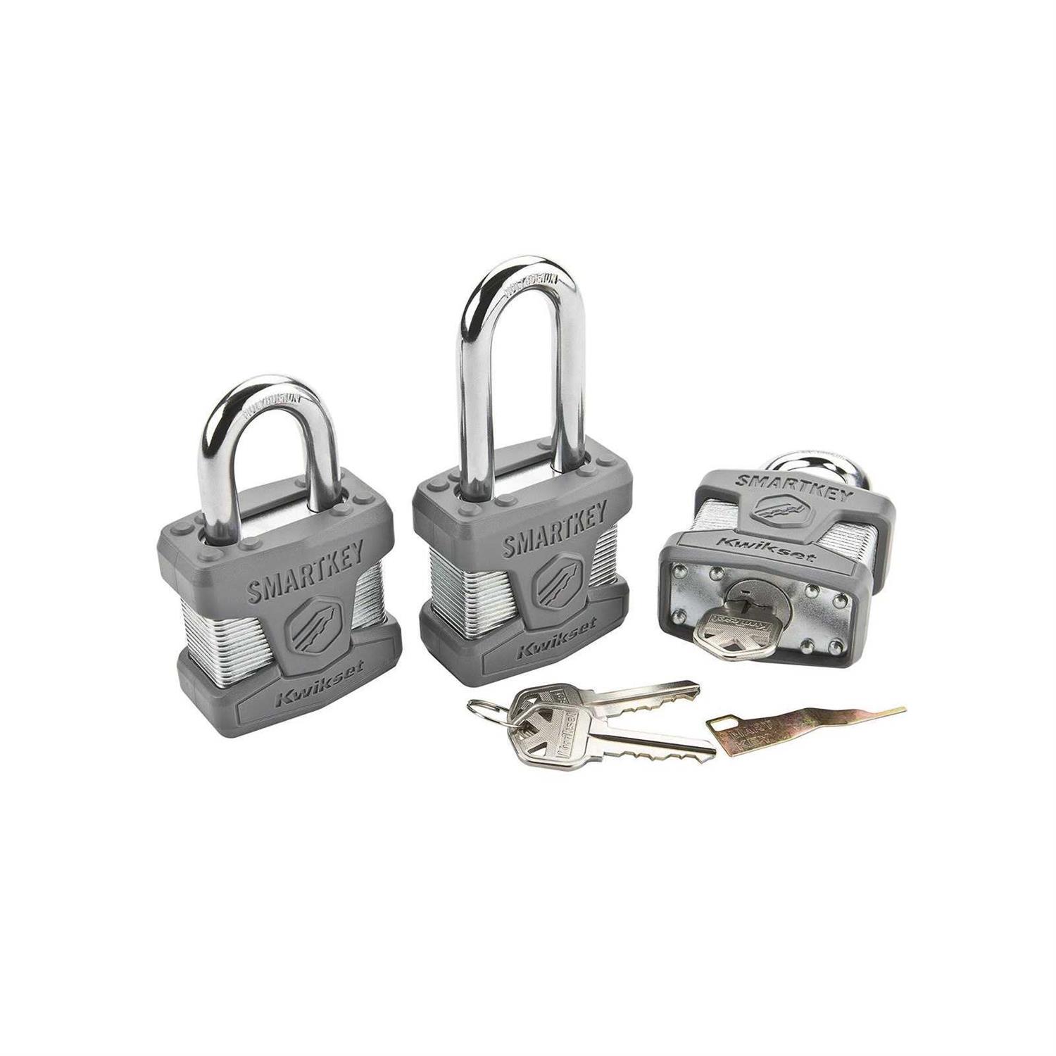 Kwikset SmartKey Padlock Shackle - Inhomebuy